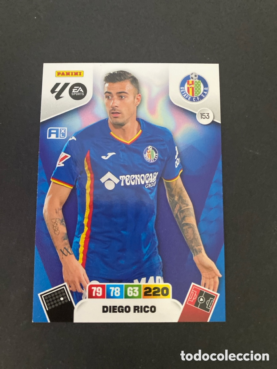 Cromos de f&uacute;tbol: Cromo Adrenalyn 25/26 Getafe N* 153