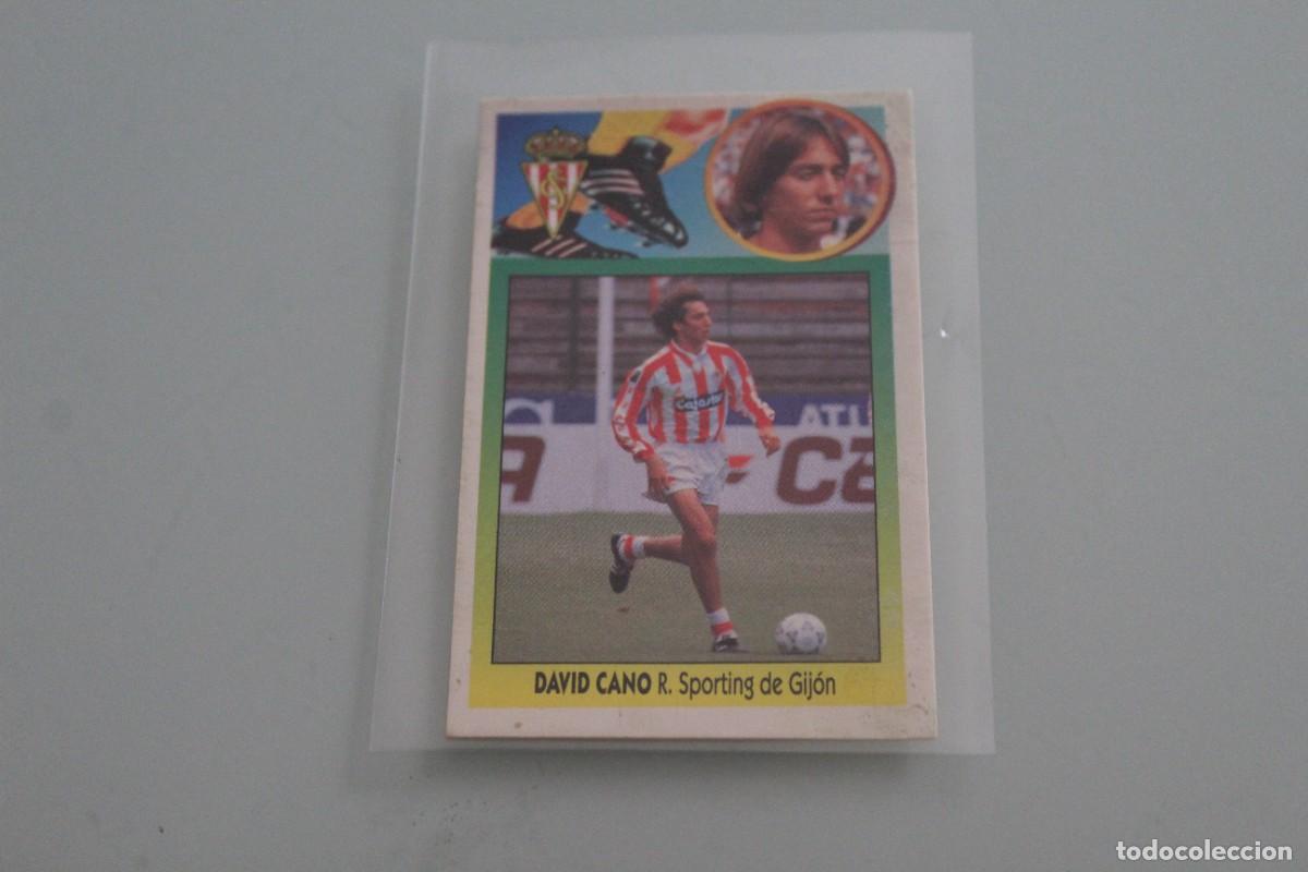 Cromos de f&uacute;tbol: ESTE 93 94 DAVID CANO COLOCA RECUPERADO DE &Aacute;LBUM