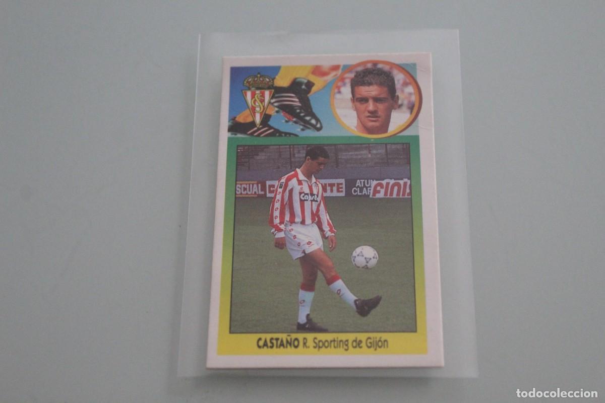 Cromos de f&uacute;tbol: ESTE 93 94 CASTA&Ntilde;O COLOCA RECUPERADO DE &Aacute;LBUM