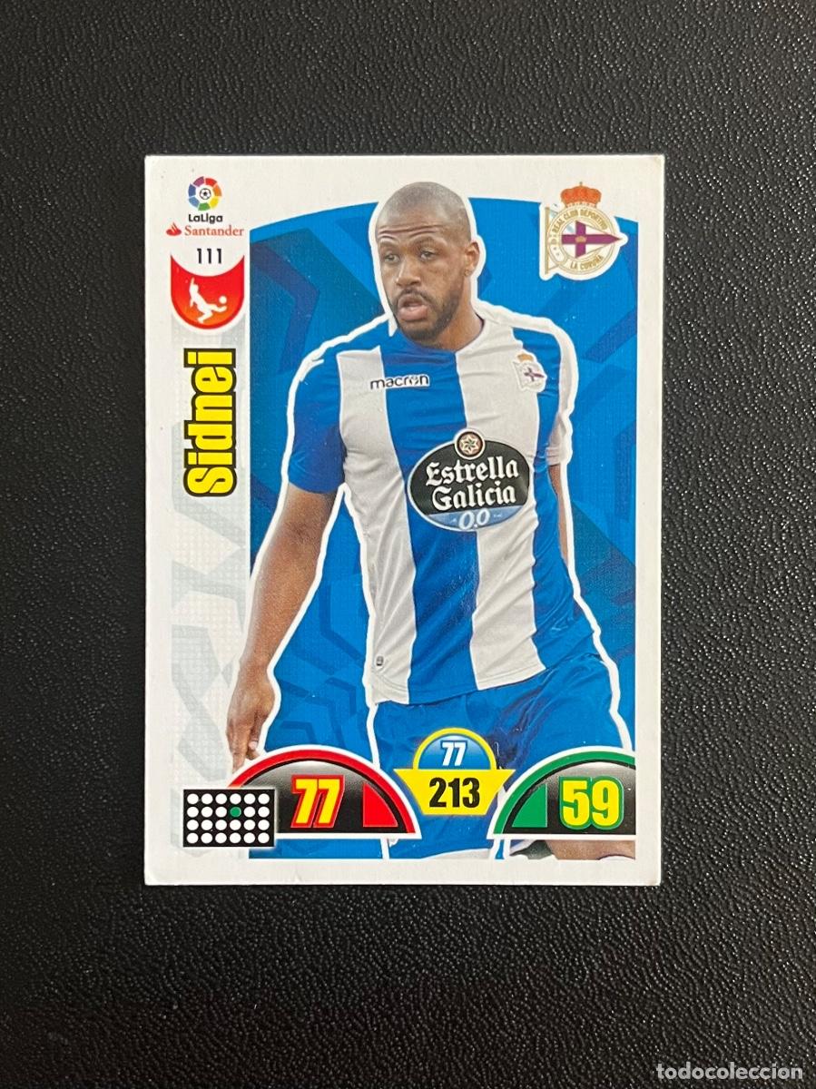 Cartes &agrave; collectionner de Football: 111 SIDNEI RC DEPORTIVO A CORU&Ntilde;A DEPOR ADRENALYN 2017 2018 CROMO PANINI LA LIGA SANTANDER 17 18