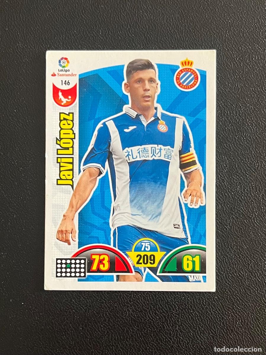 Cromos de Futebol: 146 JAVI L&Oacute;PEZ RCD ESPANYOL BARCELONA ADRENALYN 2017 2018 CROMO PANINI LA LIGA SANTANDER 17 18