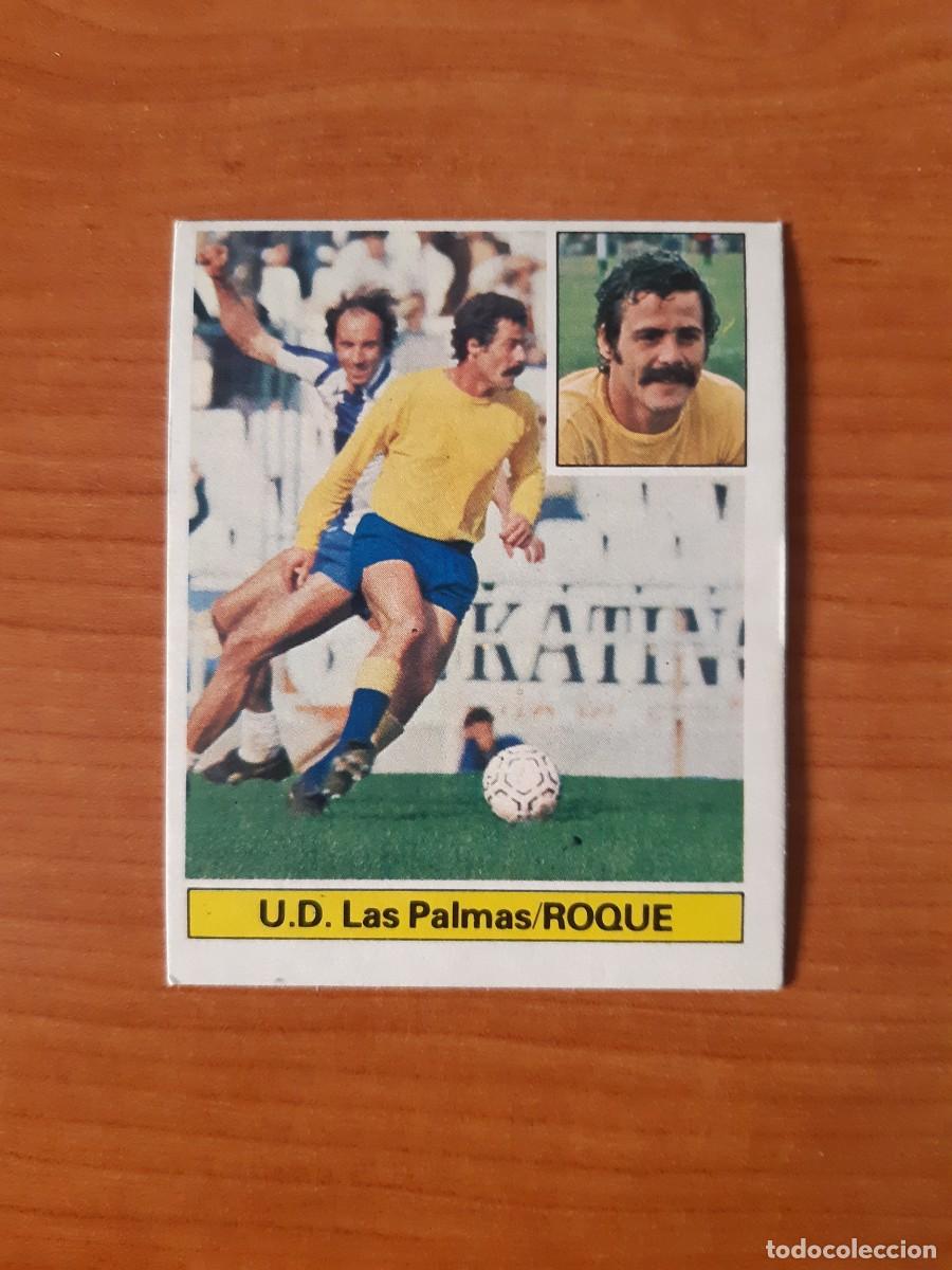 Cromos de Futebol: Roque (Las Palmas) Liga 81-82 ESTE. Nunca pegado, sin pegar