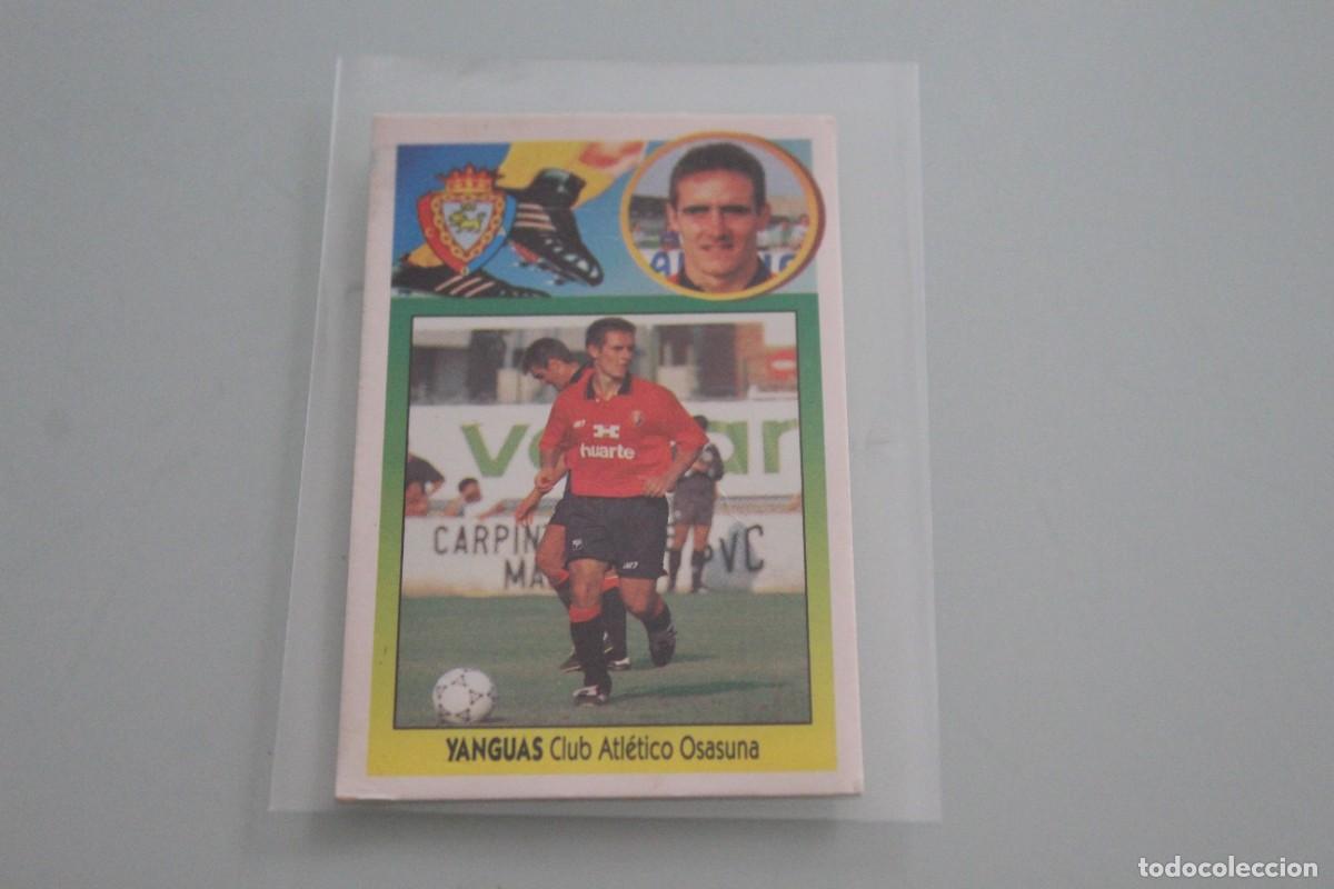 Football Stickers: ESTE 93 94 YANGUAS COLOCA RECUPERADO DE &Aacute;LBUM