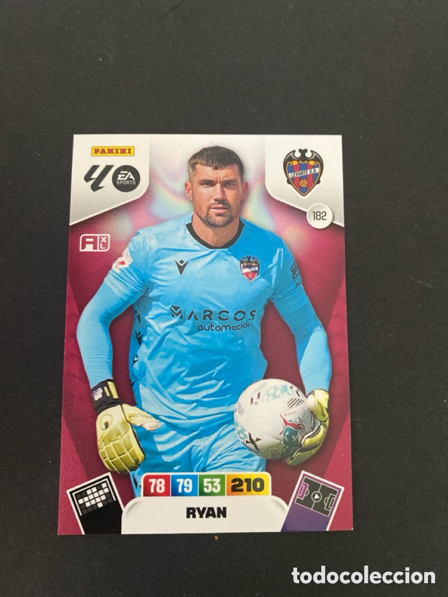 Cromos de f&uacute;tbol: Cromo Adrenalyn 25/26 Levante N* 182