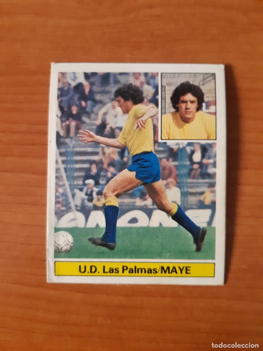 Cromos de f&uacute;tbol: Maye (Las Palmas) Liga 81-82 ESTE. Nunca pegado, sin pegar