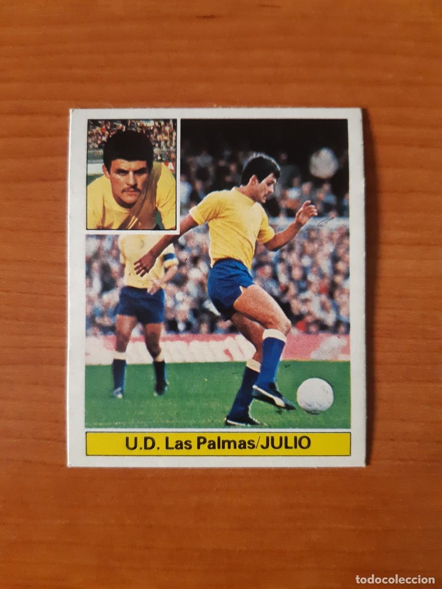 Cromos de f&uacute;tbol: Julio (Las Palmas) Liga 81-82 ESTE. Nunca pegado, sin pegar