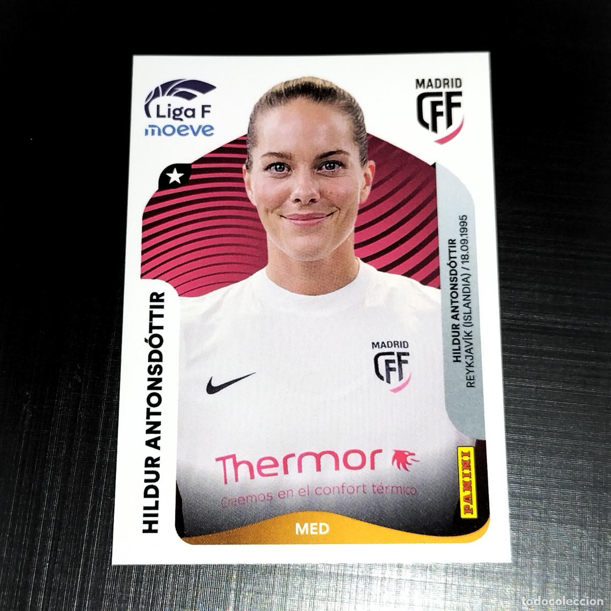 Cromos de f&uacute;tbol: 251 HILDUR ANTONSDOTTIR CFF MADRID CROMOS LIGA F MOEVE FEMENINA PANINI 2025 2026 25 26