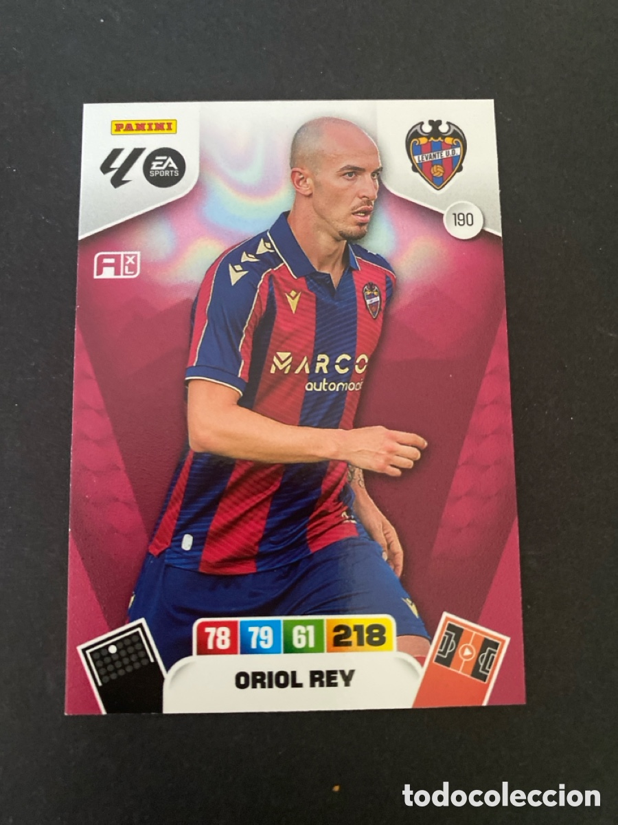 Cromos de f&uacute;tbol: Cromo Adrenalyn 25/26 Levante N*190
