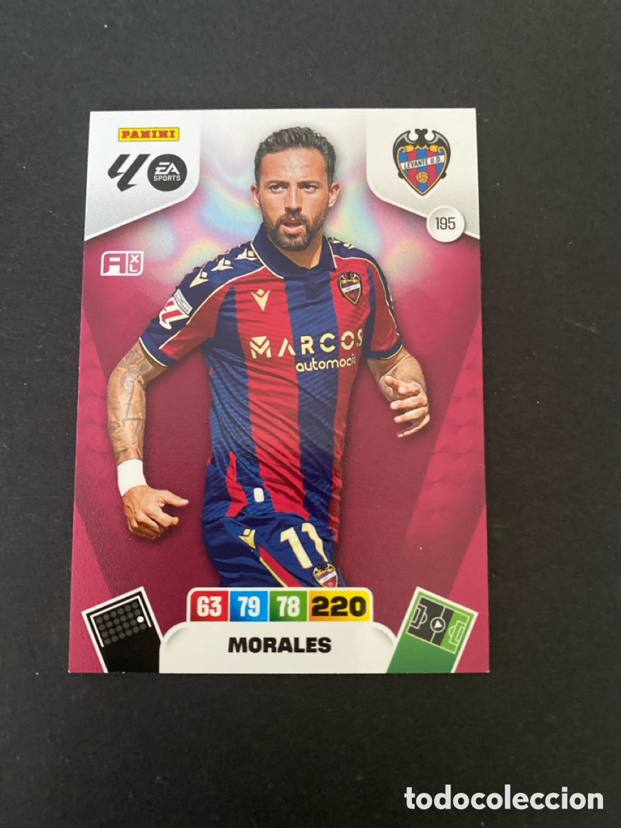 Cromos de f&uacute;tbol: Cromo Adrenalyn 25/26 Levante N* 195