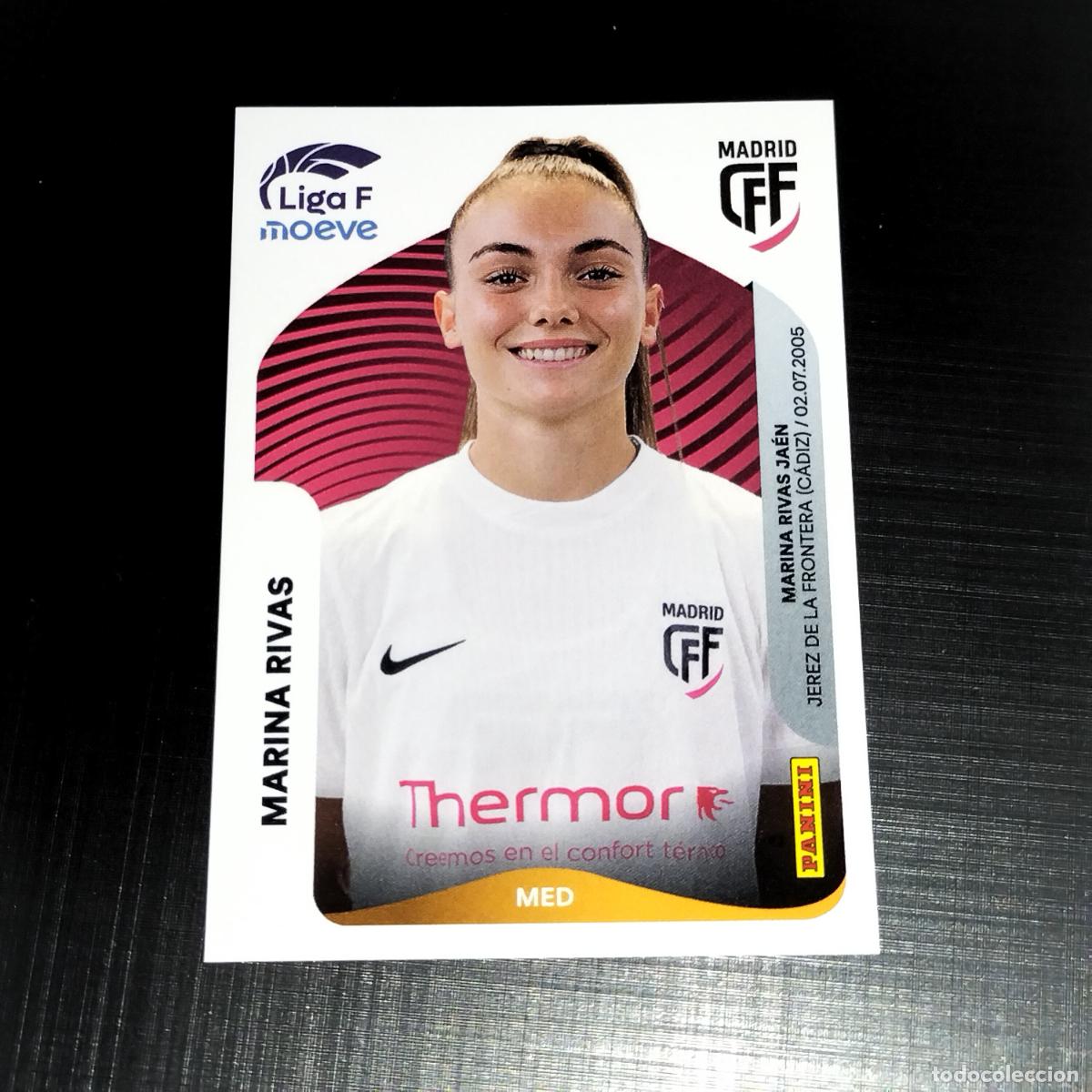 Cromos de f&uacute;tbol: 253 A MARINA RIVAS CFF MADRID CROMOS LIGA F MOEVE FEMENINA PANINI 2025 2026 25 26