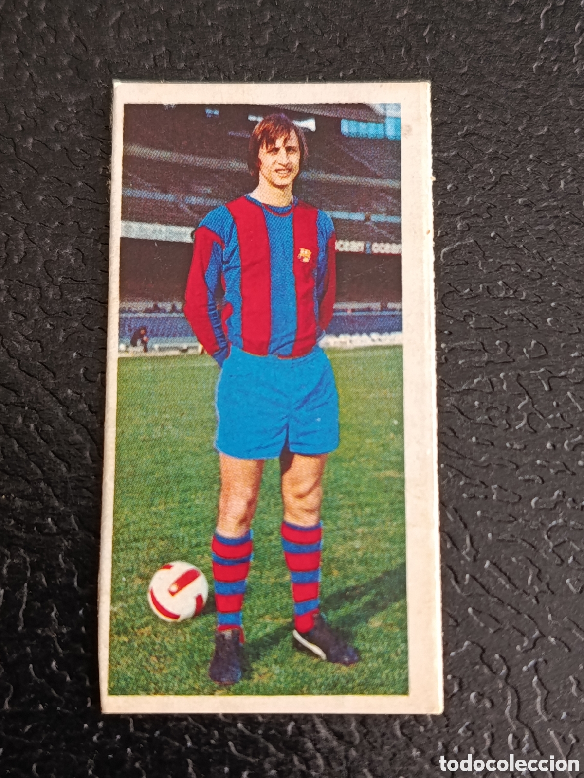 Cromos de f&uacute;tbol: JOHANN CRUYFF F.C. BARCELONA LIGA 75/76 EDICIONES ESTE NUEVO NUNCA PEGADO