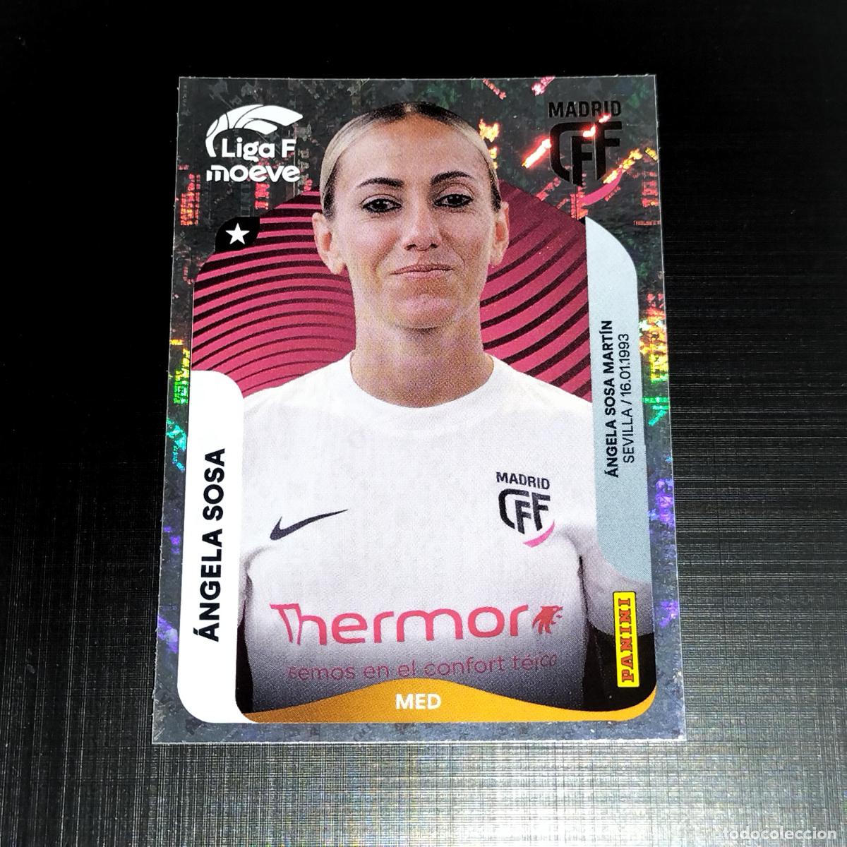 Cromos de f&uacute;tbol: 255 ANGELA SOSA CFF MADRID CROMOS LIGA F MOEVE FEMENINA PANINI 2025 2026 25 26