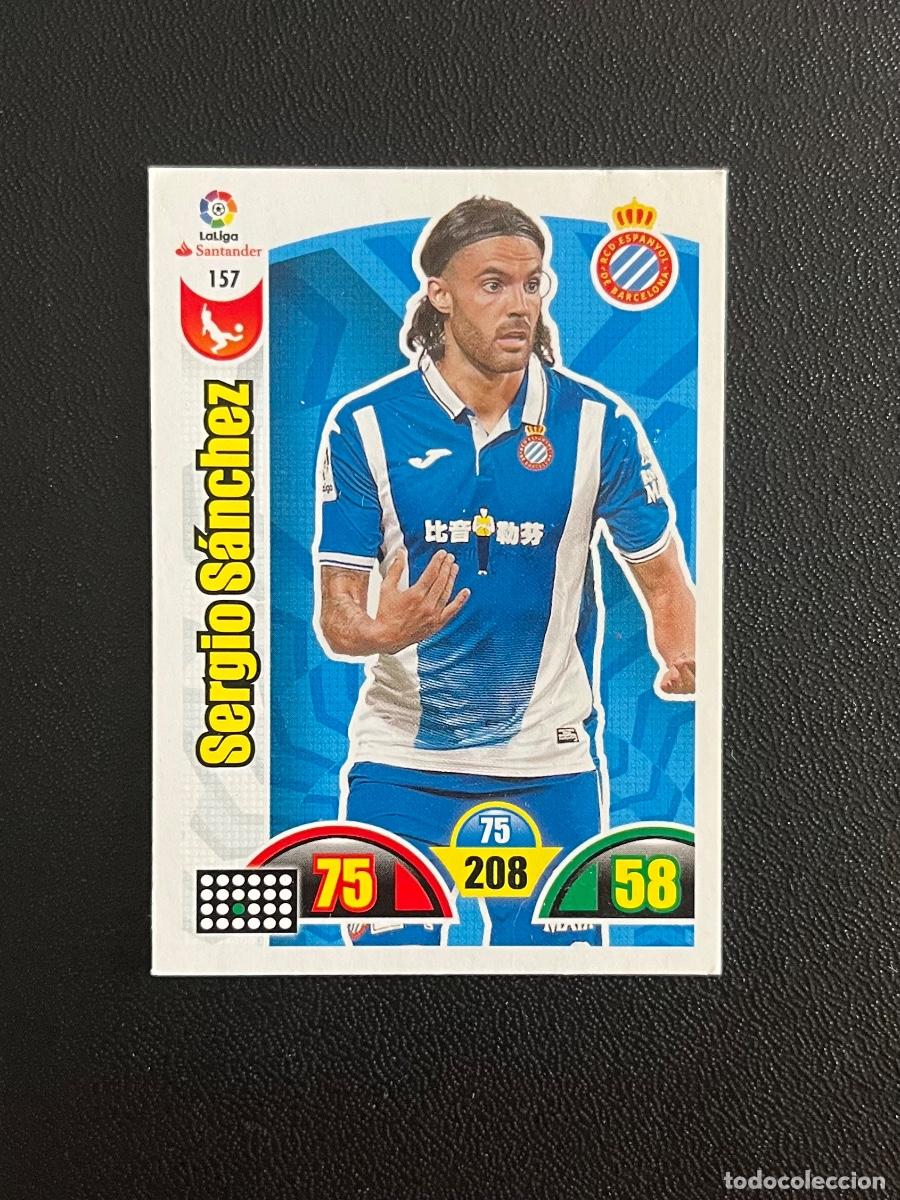 Cromos de f&uacute;tbol: 157 SERGIO S&Aacute;NCHEZ RCD ESPANYOL BARCELONA ADRENALYN 2017 2018 CROMO PANINI LA LIGA SANTANDER 17 18