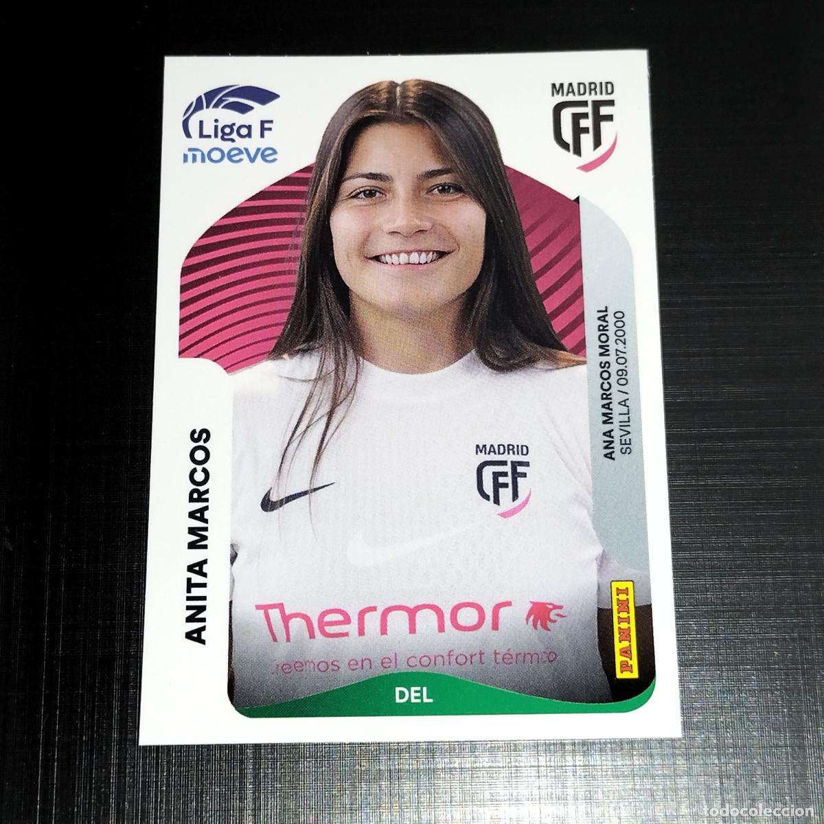 Cromos de f&uacute;tbol: 258 ANITA MARCOS CFF MADRID CROMOS LIGA F MOEVE FEMENINA PANINI 2025 2026 25 26