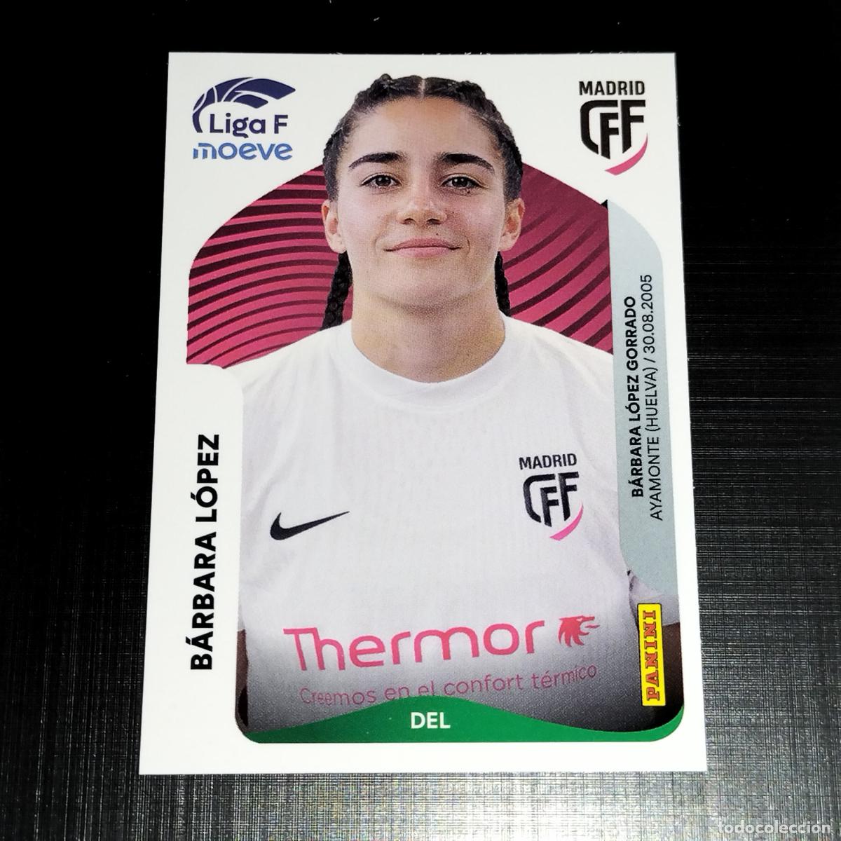 Cromos de Futebol: 259 BARBARA LOPEZ CFF MADRID CROMOS LIGA F MOEVE FEMENINA PANINI 2025 2026 25 26