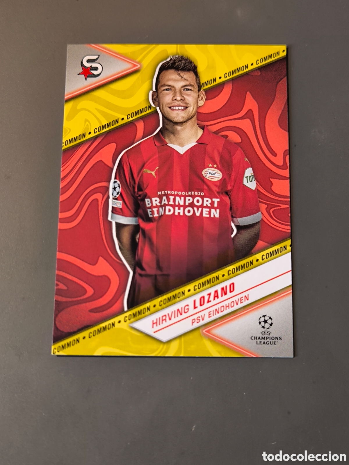 Football Stickers: HIRVING LOZANO 190 Common PSV Superstars 2024 Topps