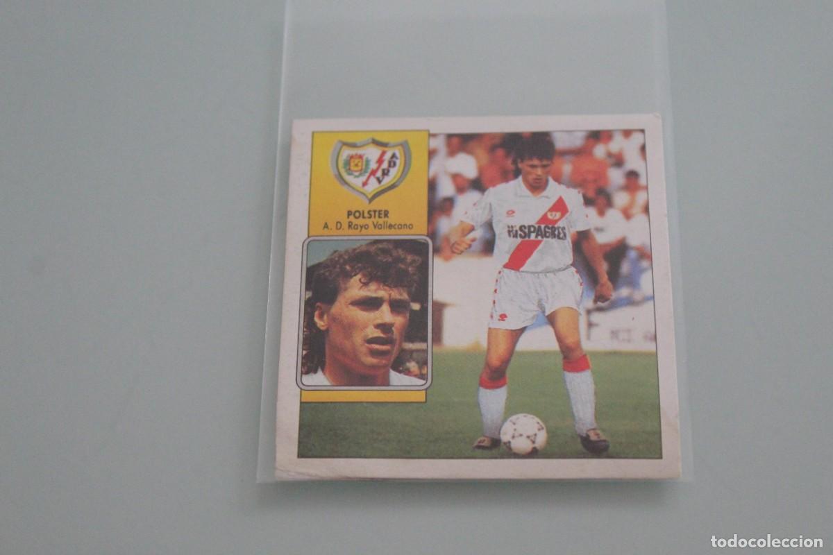 Football Stickers: ESTE 92 93 POLSTER COLOCA RECUPERADO DE &Aacute;LBUM
