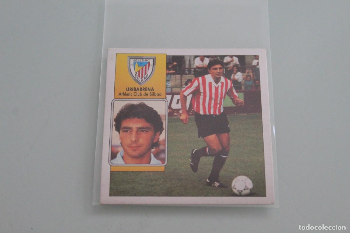 Cromos de f&uacute;tbol: ESTE 92 93 URIBARRENA COLOCA RECUPERADO DE &Aacute;LBUM