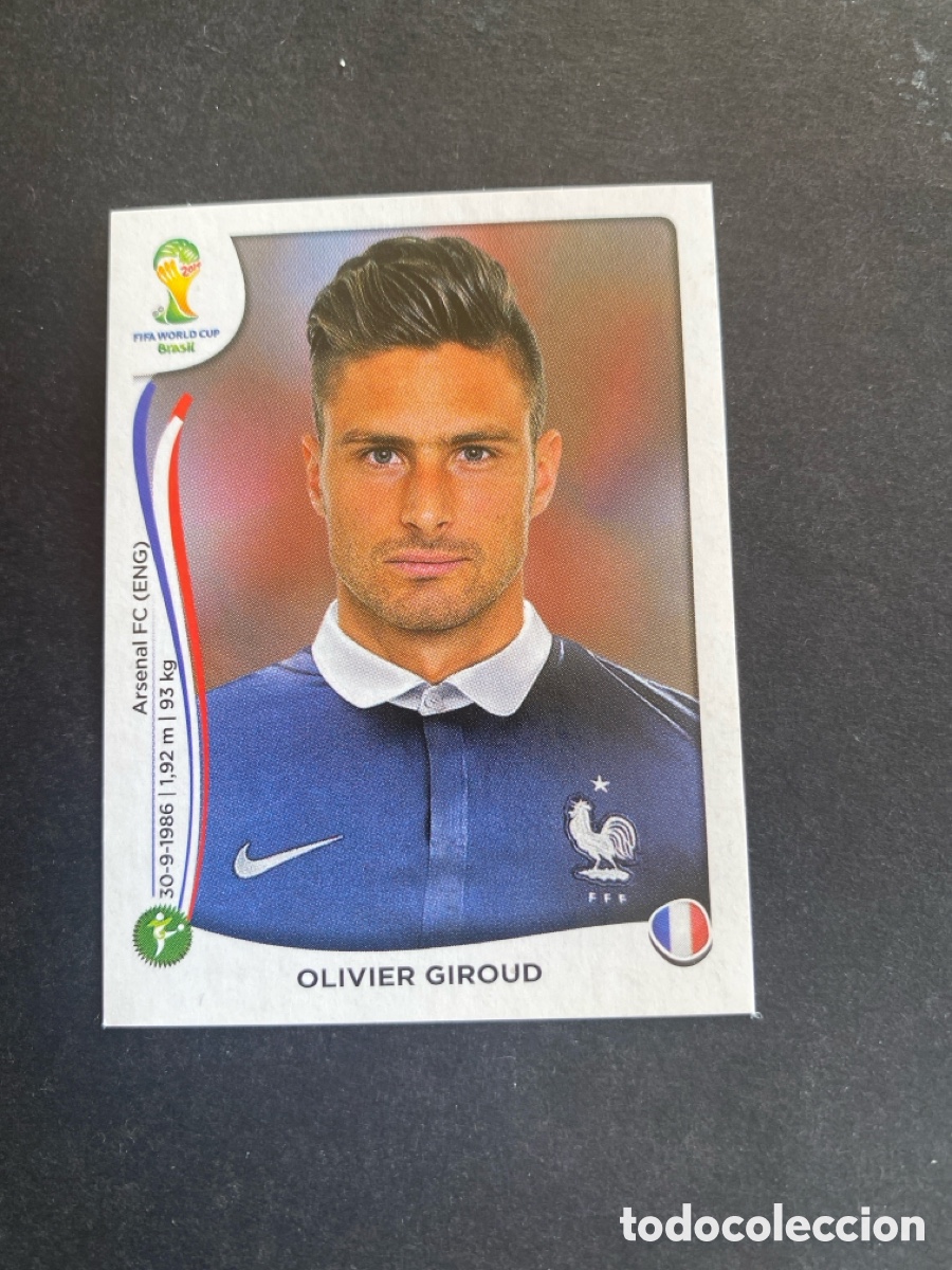 Cromos de f&uacute;tbol: Cromo Mundial Brasil 2014 Francia N*391