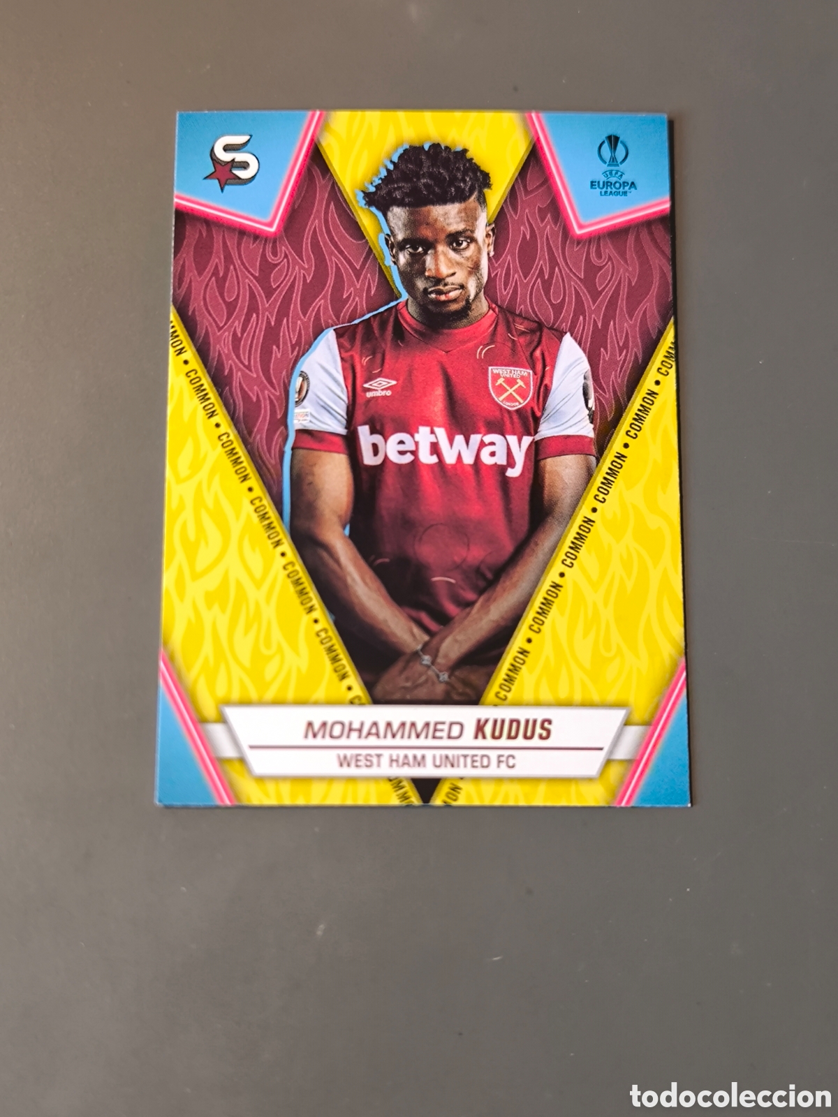 Cromos de f&uacute;tbol: KUDUS 188 Common West Ham Superstars 2024 Topps