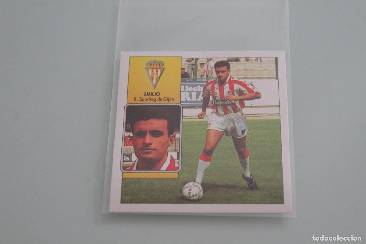 Cromos de f&uacute;tbol: ESTE 92 93 EMILIO COLOCA RECUPERADO DE &Aacute;LBUM