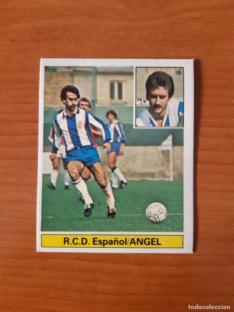 Cromos de f&uacute;tbol: &Aacute;ngel (Espa&ntilde;ol) Liga 81-82 ESTE. Nunca pegado, sin pegar