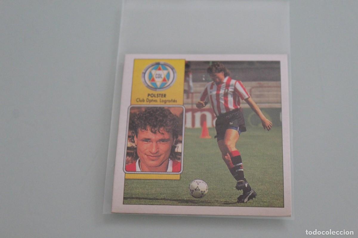 Cromos de f&uacute;tbol: ESTE 92 93 POLSTER BAJA RECUPERADO DE &Aacute;LBUM