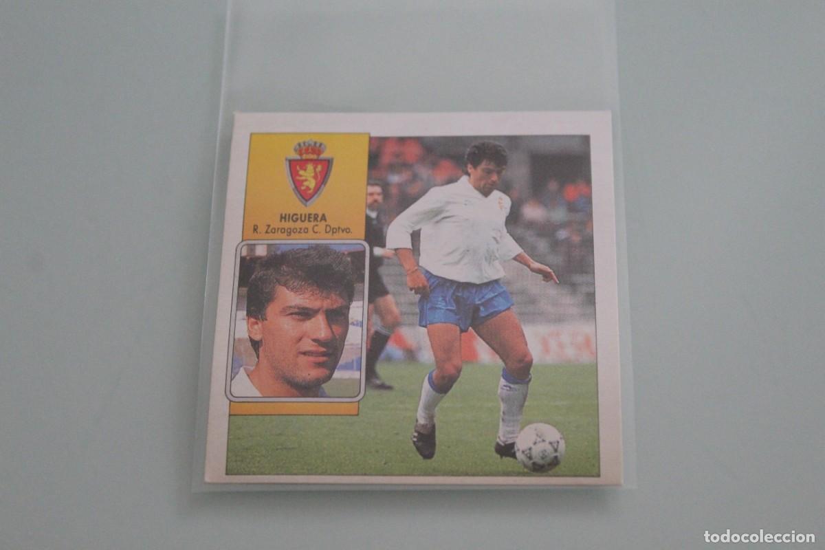 Football Stickers: ESTE 92 93 HIGUERA RECUPERADO DE &Aacute;LBUM