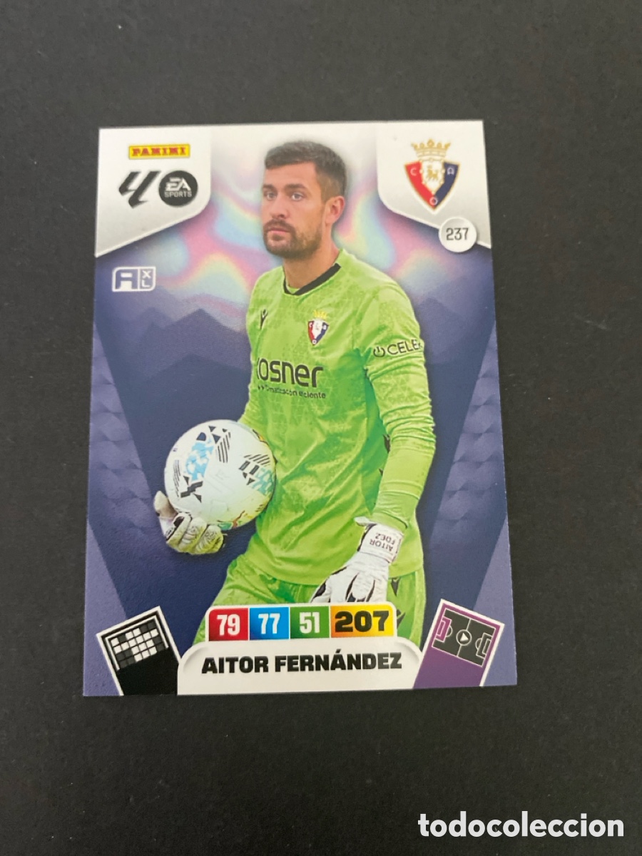 Football Stickers: Cromo Adrenalyn 25/26 Osasuna N* 237