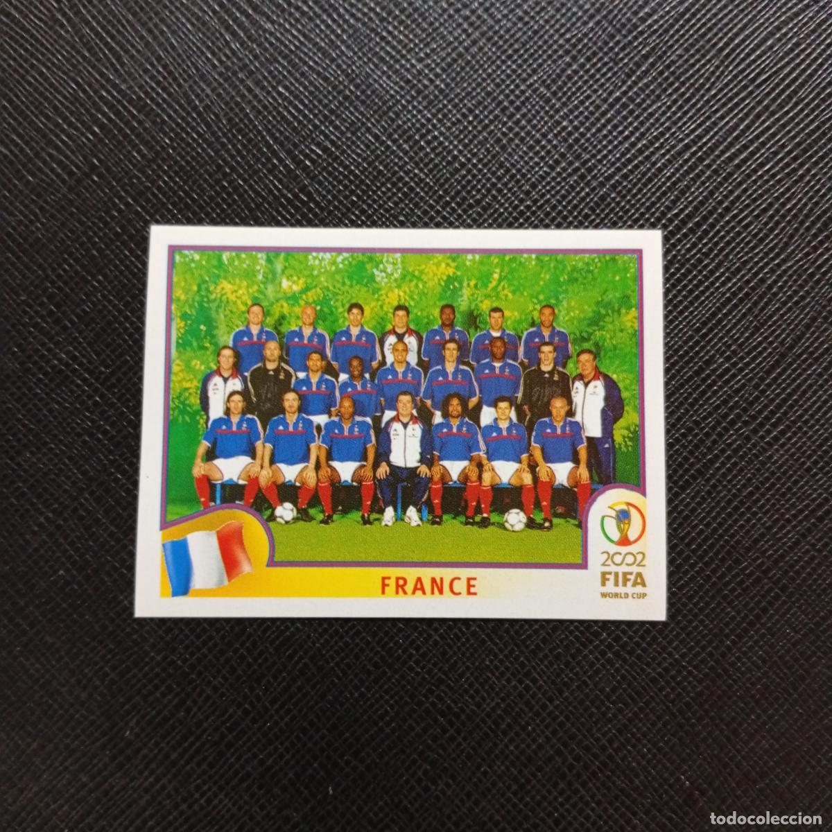 Football Stickers: 25 ALINEACION FRANCIA PANINI 2002 MUNDIAL KOREA FUTBOL 02 CROMO - SIN PEGAR - A156 PG226