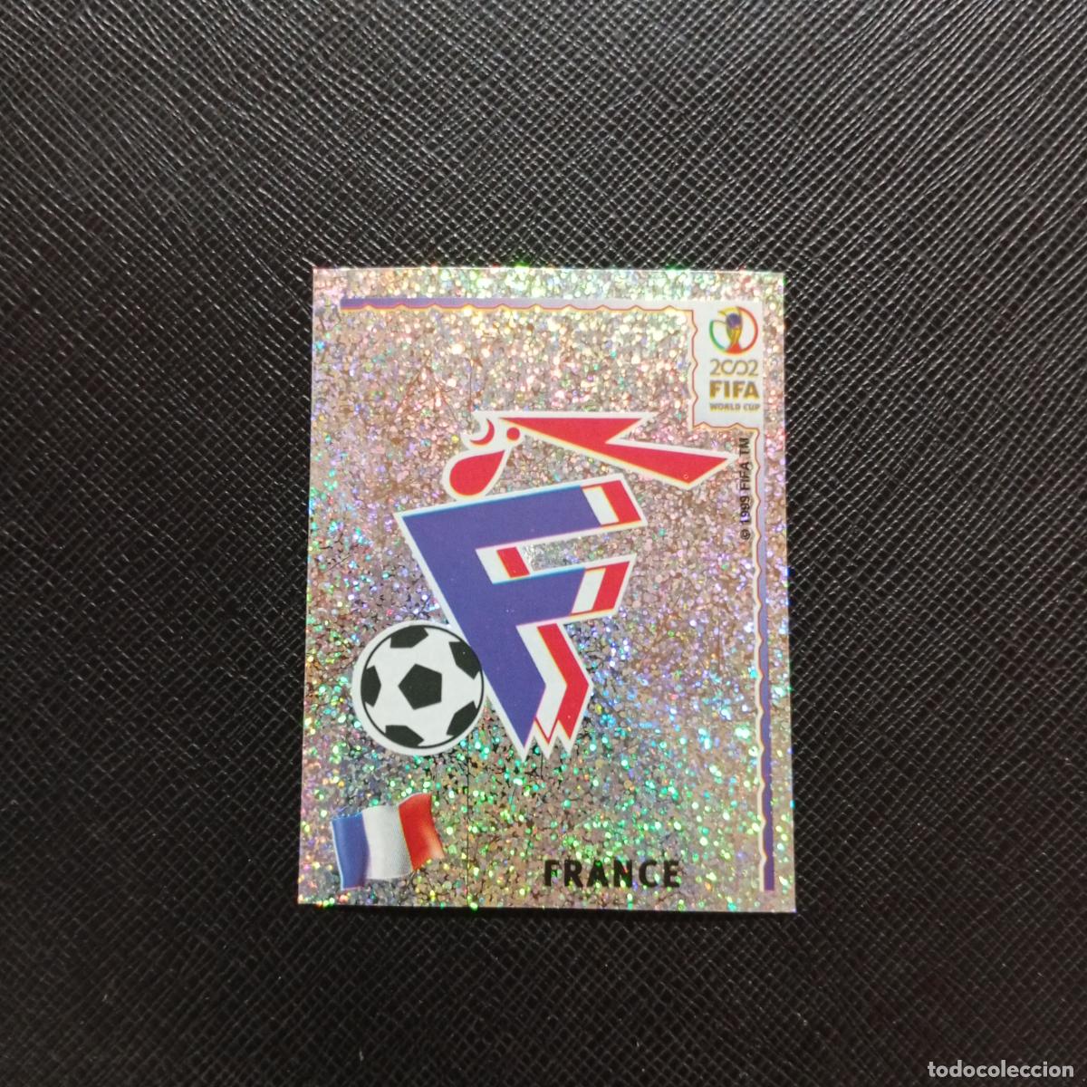 Cromos de f&uacute;tbol: 26 ESCUDO FRANCIA PANINI 2002 MUNDIAL KOREA FUTBOL 02 CROMO - SIN PEGAR - A156 PG226