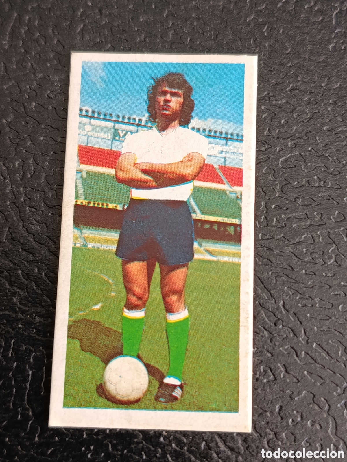 Cromos de f&uacute;tbol: MACIZO FICHAJE 11 R SANTANDER LIGA ESTE 75 76 DESPEGADO