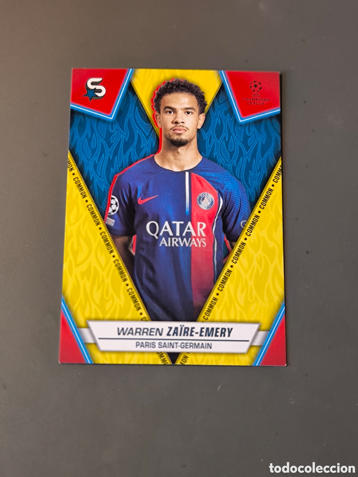 Cromos de f&uacute;tbol: ZAIRE EMERY 183 Common PSG Superstars 2024 Topps