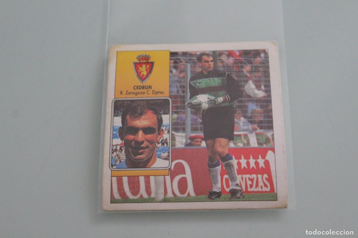 Cromos de f&uacute;tbol: ESTE 92 93 CEDR&Uacute;N RECUPERADO DE &Aacute;LBUM