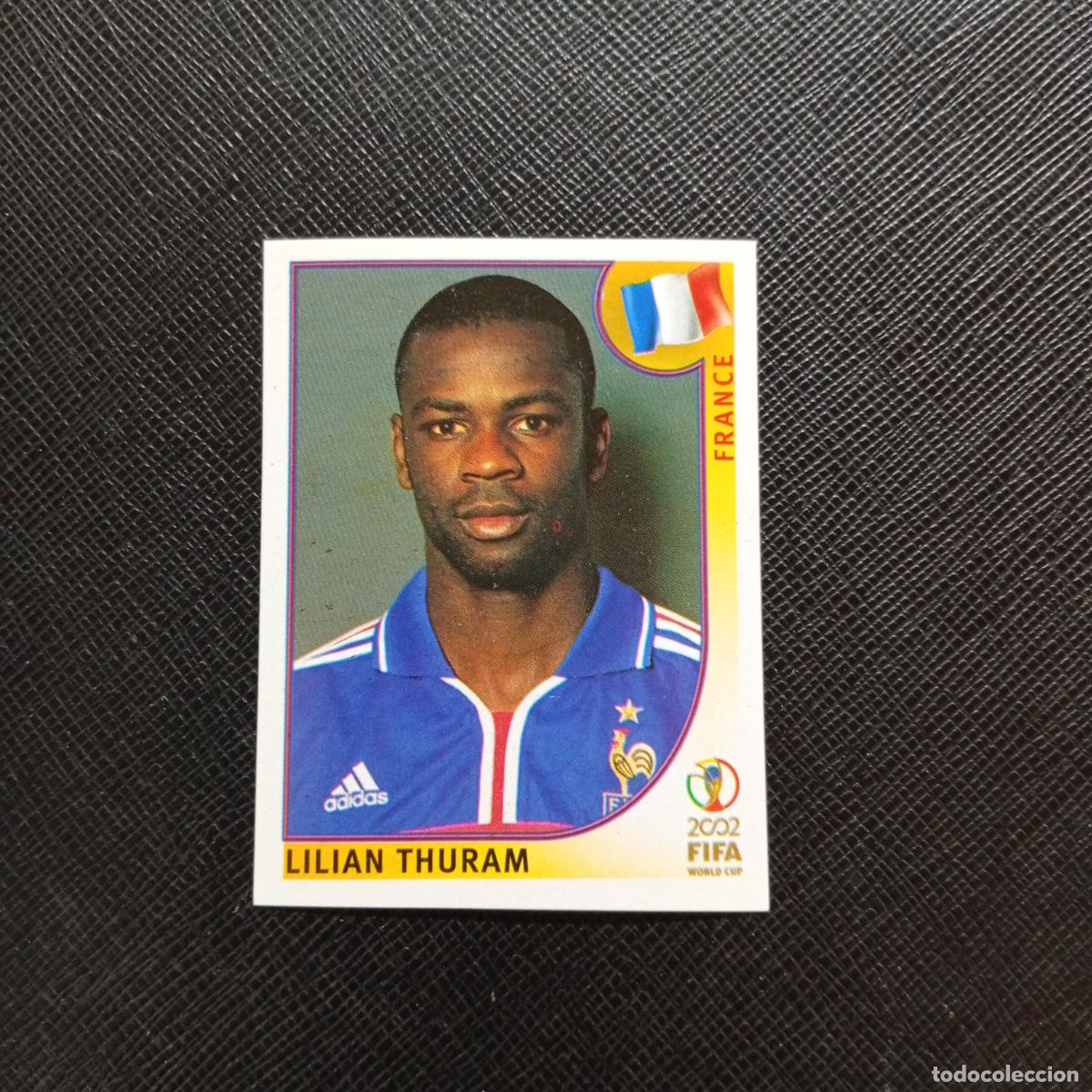 Cromos de f&uacute;tbol: 28 LILIAN THURAM FRANCIA PANINI 2002 MUNDIAL KOREA FUTBOL 02 CROMO - SIN PEGAR - A156 PG226