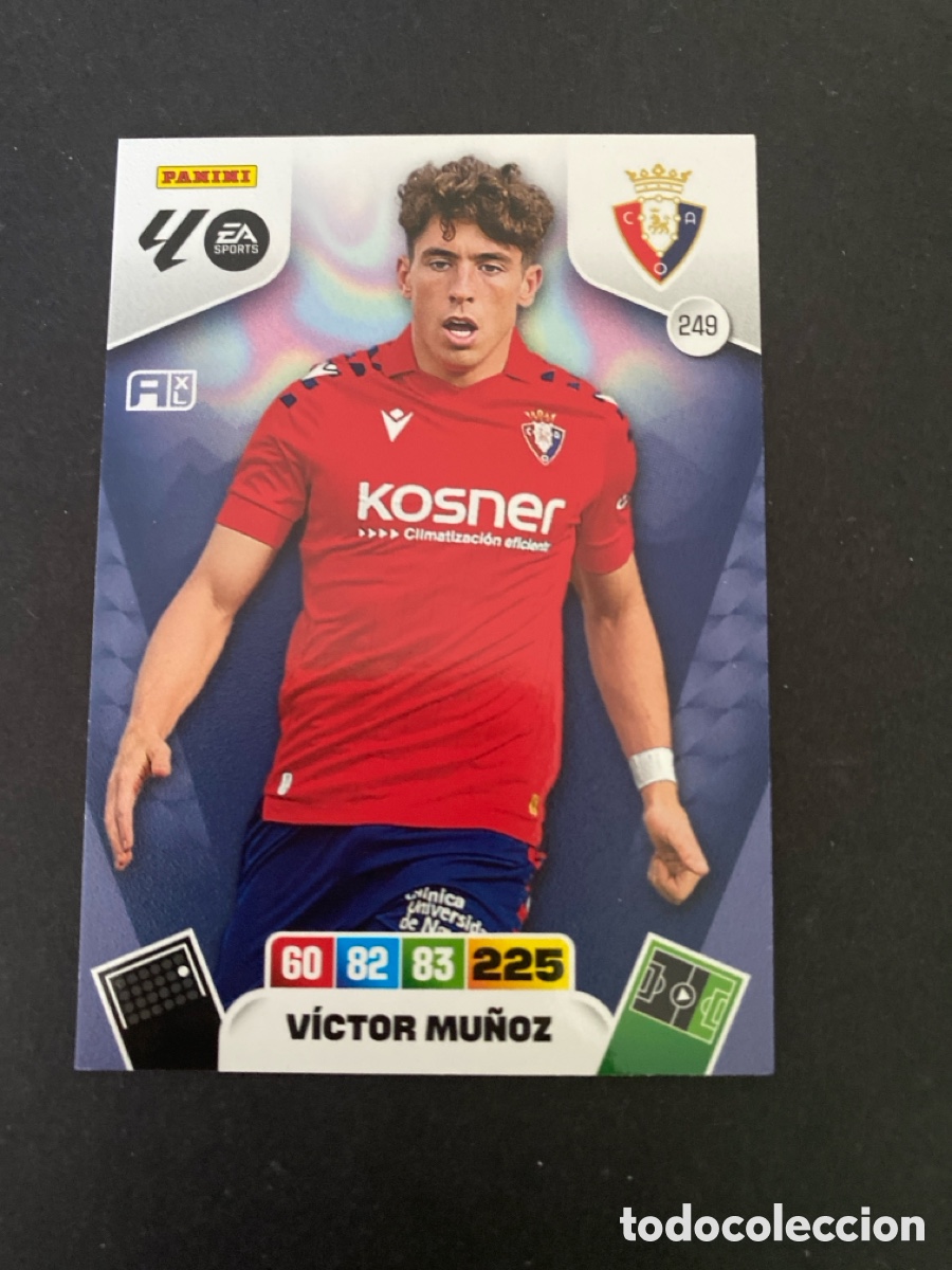 Cromos de f&uacute;tbol: Cromo Adrenalyn 25/26 Osasuna N* 249