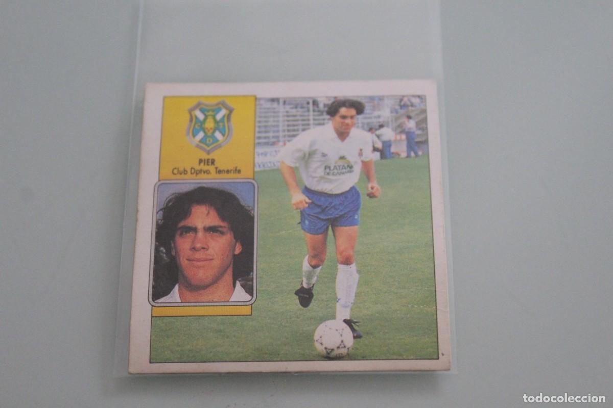 Cromos de f&uacute;tbol: ESTE 92 93 PIER RECUPERADO DE &Aacute;LBUM