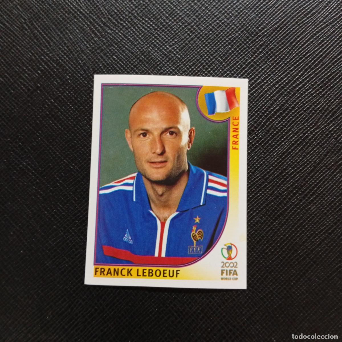 Cromos de f&uacute;tbol: 30 FRANCK LEBOEUF FRANCIA PANINI 2002 MUNDIAL KOREA FUTBOL 02 CROMO - SIN PEGAR - A156 PG226