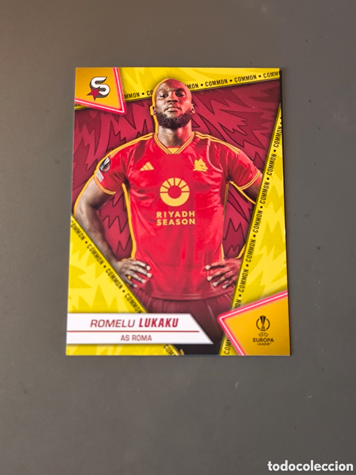 Cromos de f&uacute;tbol: LUKAKU 181 Common As Roma Superstars 2024 Topps