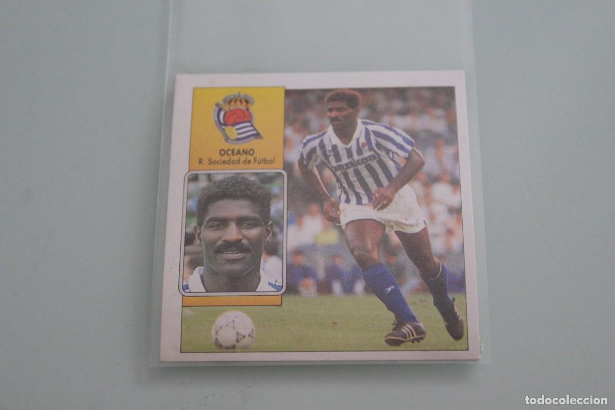 Cromos de f&uacute;tbol: ESTE 92 93 OC&Eacute;ANO RECUPERADO DE &Aacute;LBUM