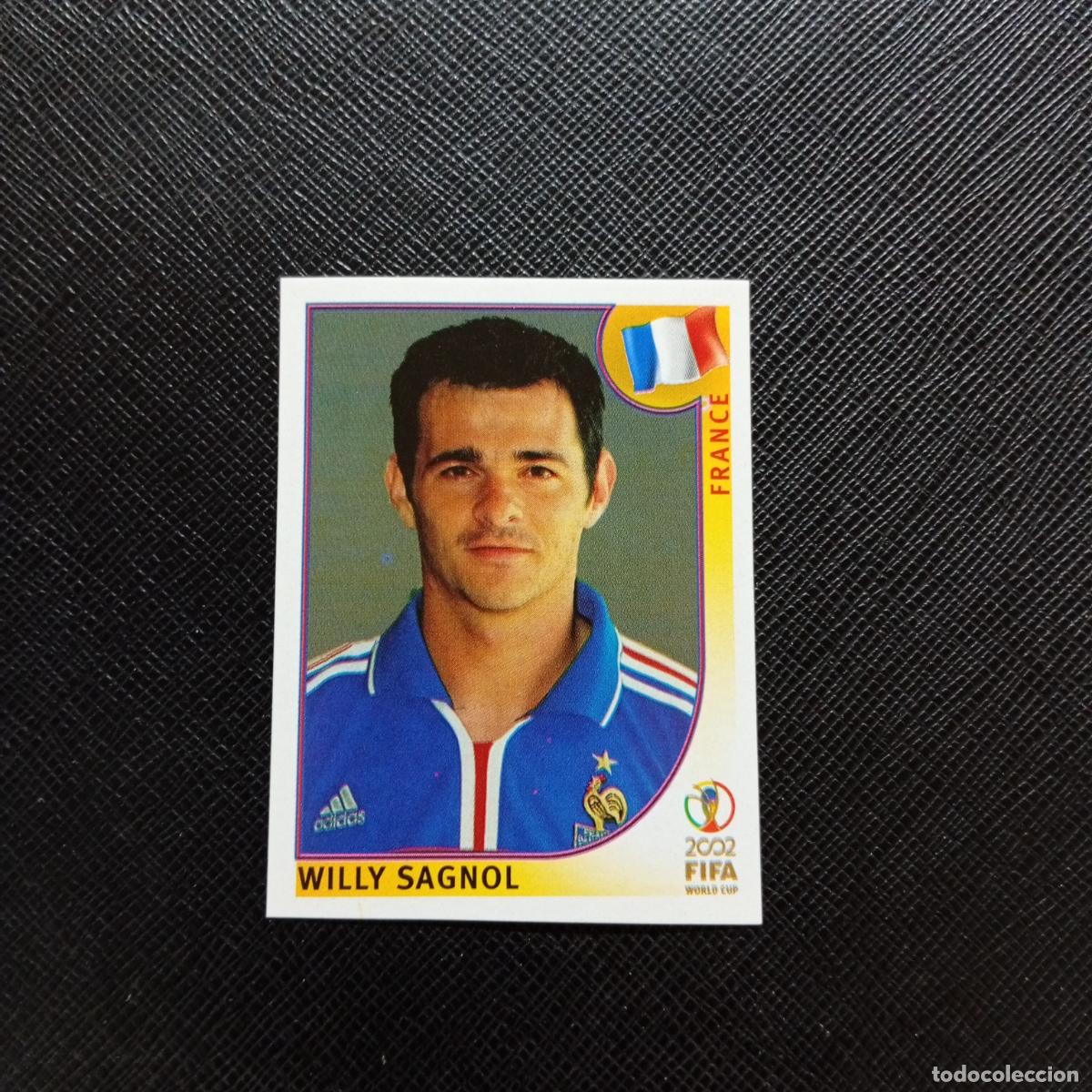 Cromos de f&uacute;tbol: 32 WILLY SAGNOL FRANCIA PANINI 2002 MUNDIAL KOREA FUTBOL 02 CROMO - SIN PEGAR - A156 PG226