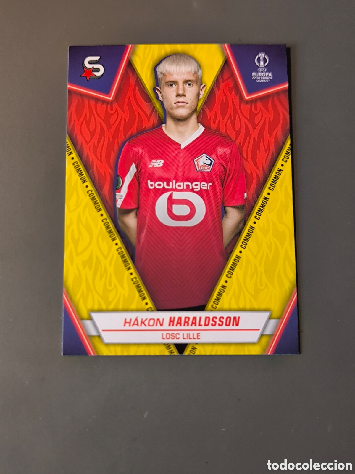 Cromos de f&uacute;tbol: HARALDSSON 179 Common Losc Lille Superstars 2024 Topps