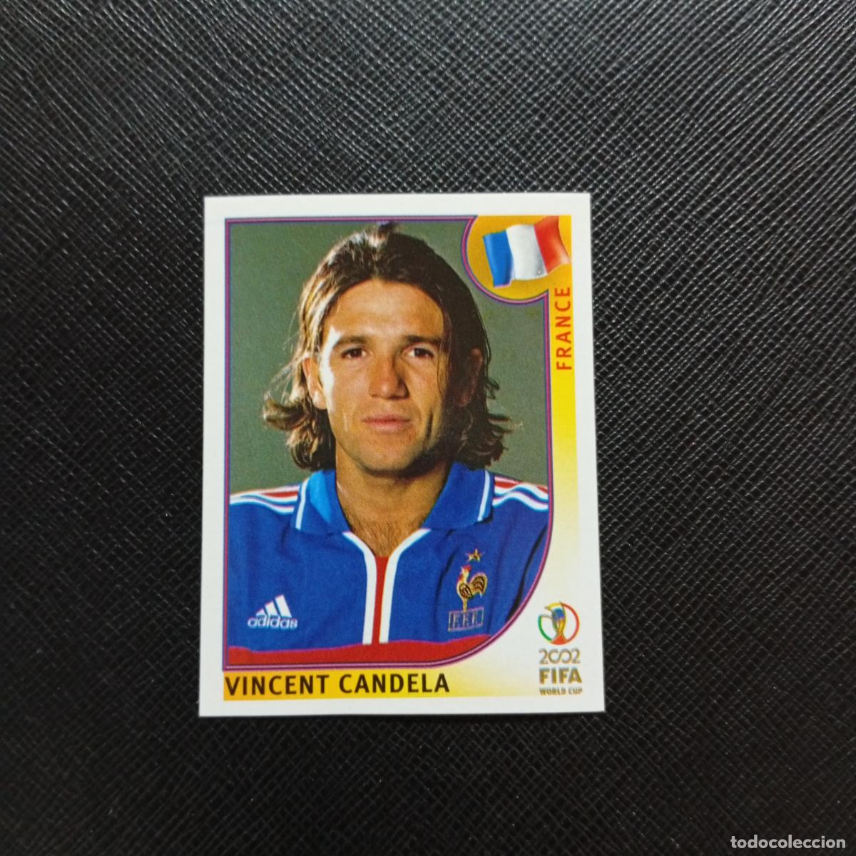 Cromos de f&uacute;tbol: 33 VICENT CANDELA FRANCIA PANINI 2002 MUNDIAL KOREA FUTBOL 02 CROMO - SIN PEGAR - A156 PG226