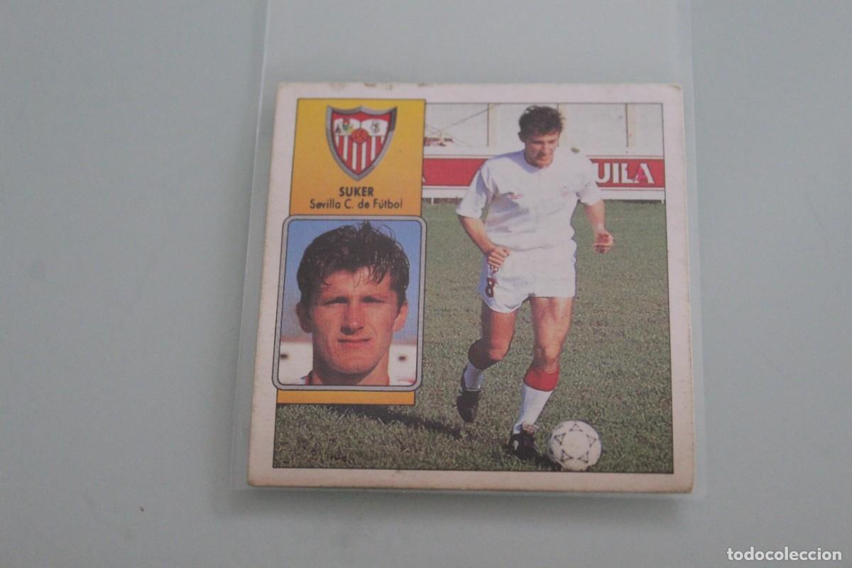 Cromos de f&uacute;tbol: ESTE 92 93 SUKER RECUPERADO DE &Aacute;LBUM