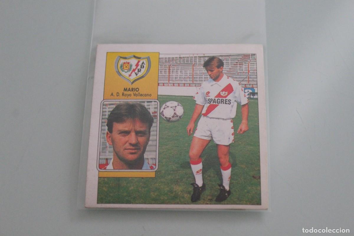 Cromos de f&uacute;tbol: ESTE 92 93 MARIO RECUPERADO DE &Aacute;LBUM