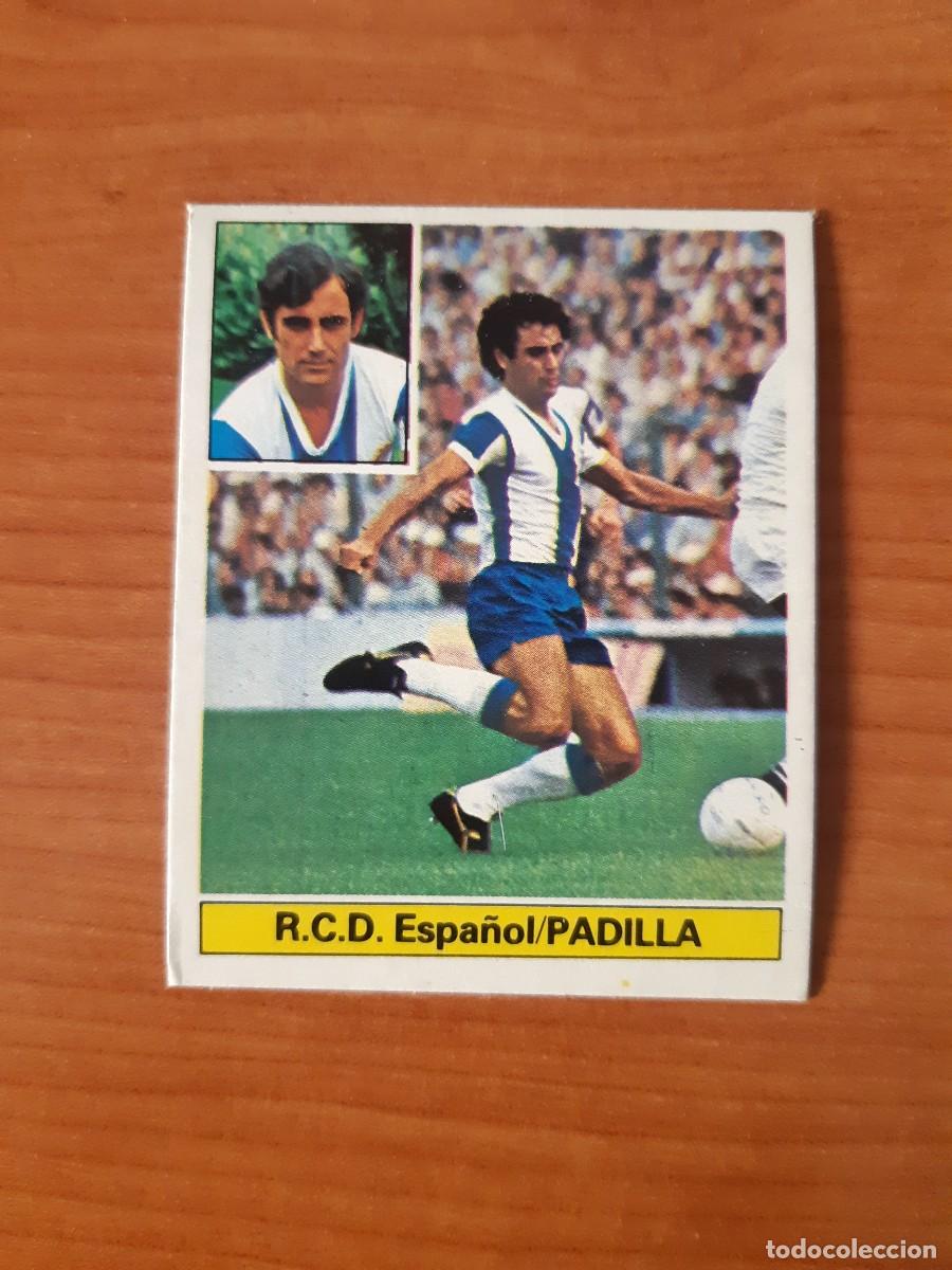 Cromos de f&uacute;tbol: Padilla (Espa&ntilde;ol) Liga 81-82 ESTE. Nunca pegado, sin pegar