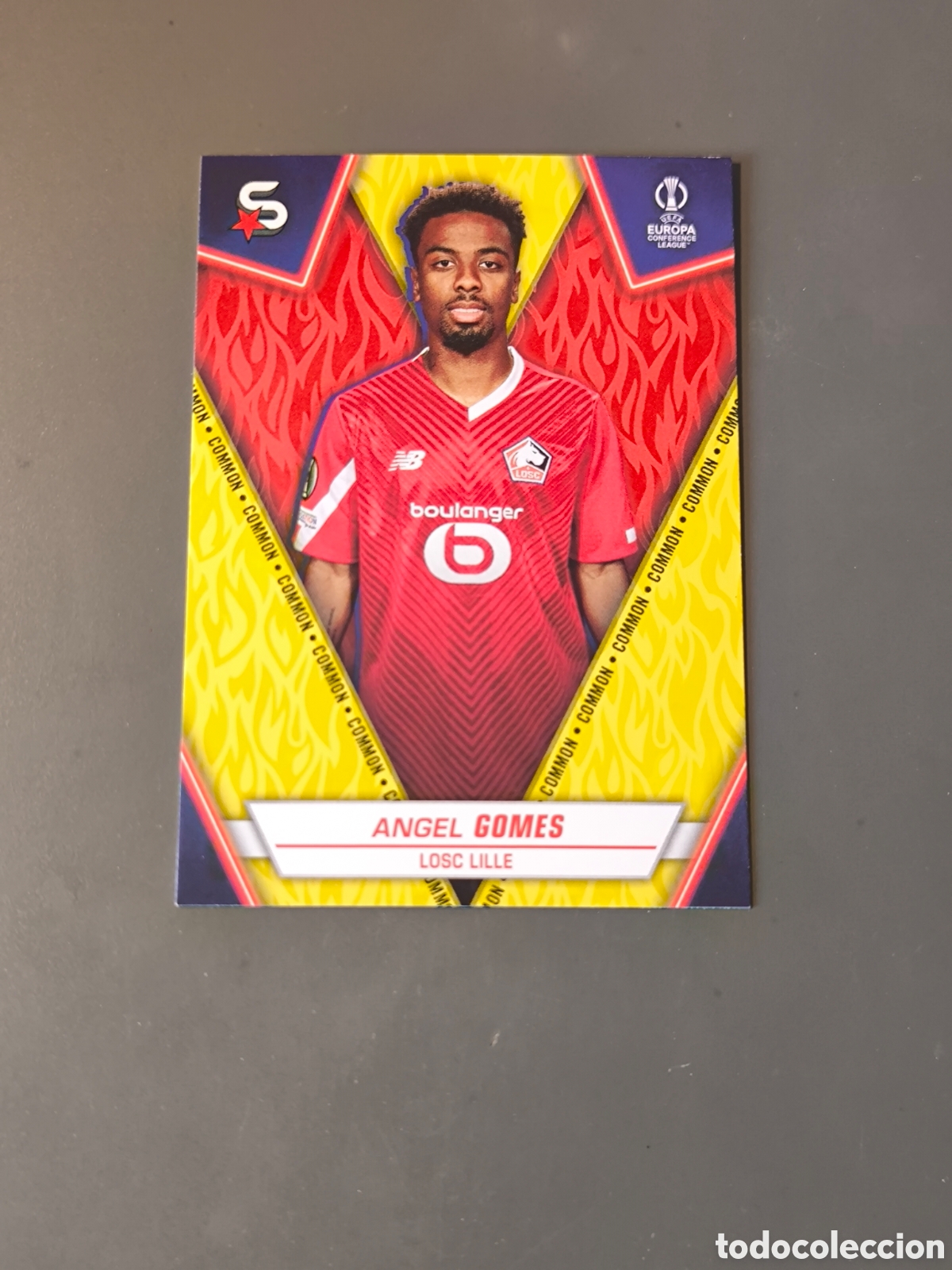 Cromos de f&uacute;tbol: &Aacute;NGEL GOMES 175 Common Losc Lille Superstars 2024 Topps