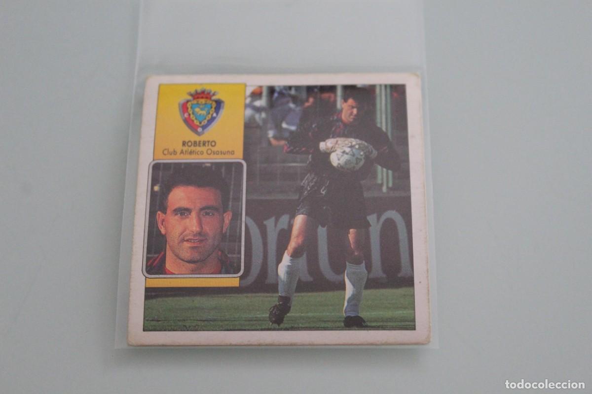Cromos de f&uacute;tbol: ESTE 92 93 ROBERTO RECUPERADO DE &Aacute;LBUM