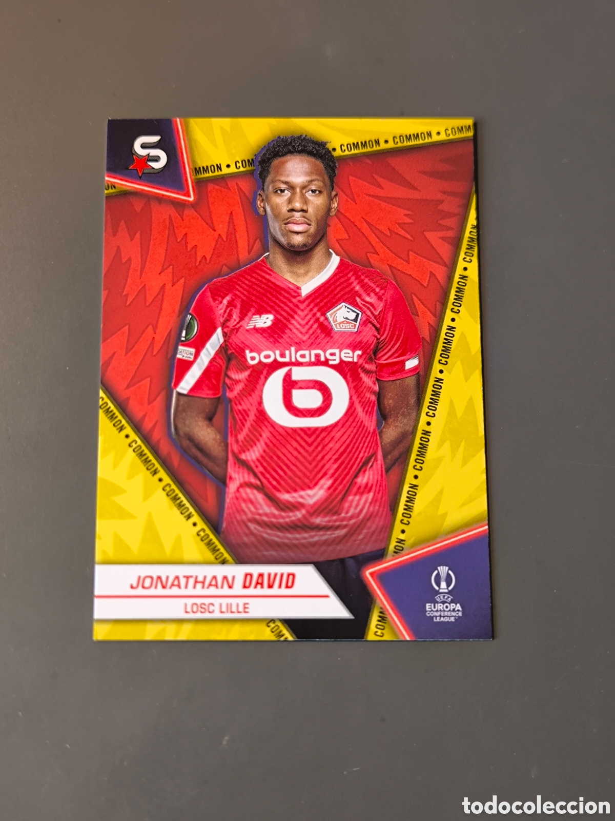 Cromos de f&uacute;tbol: JONATHAN DAVID 173 Common Losc Lille Superstars 2024 Topps