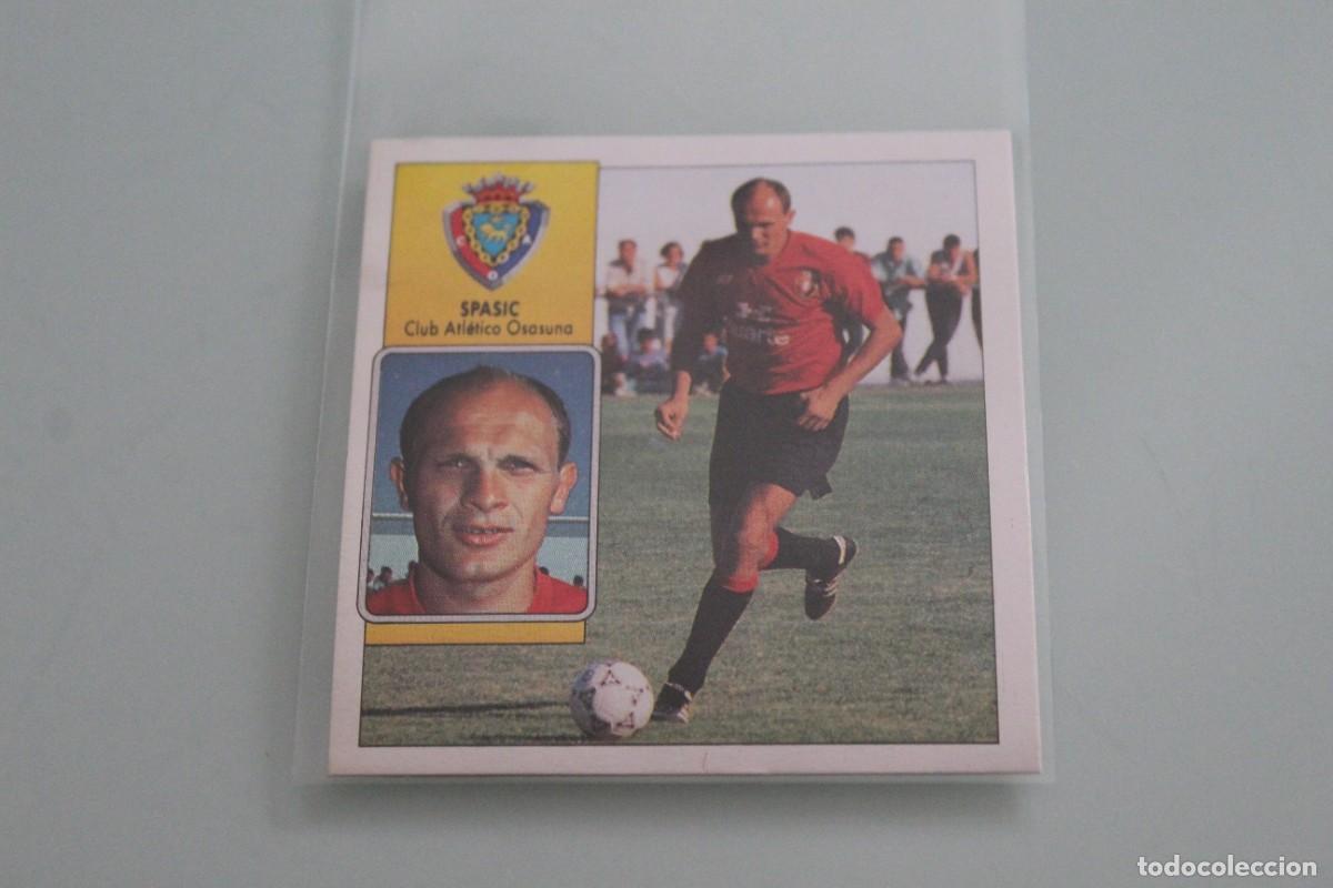 Cromos de f&uacute;tbol: ESTE 92 93 SPASIC RECUPERADO DE &Aacute;LBUM